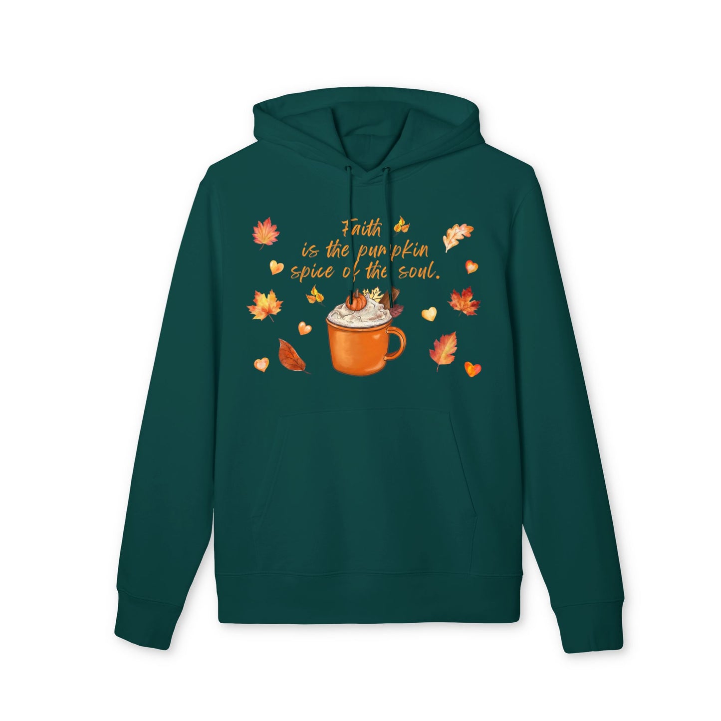 Women's Christian Pumpkin Spice Hoodie, Cozy Seasonal Hoodie, Perfect for Autumn, Cute Gift for Coffee Lovers