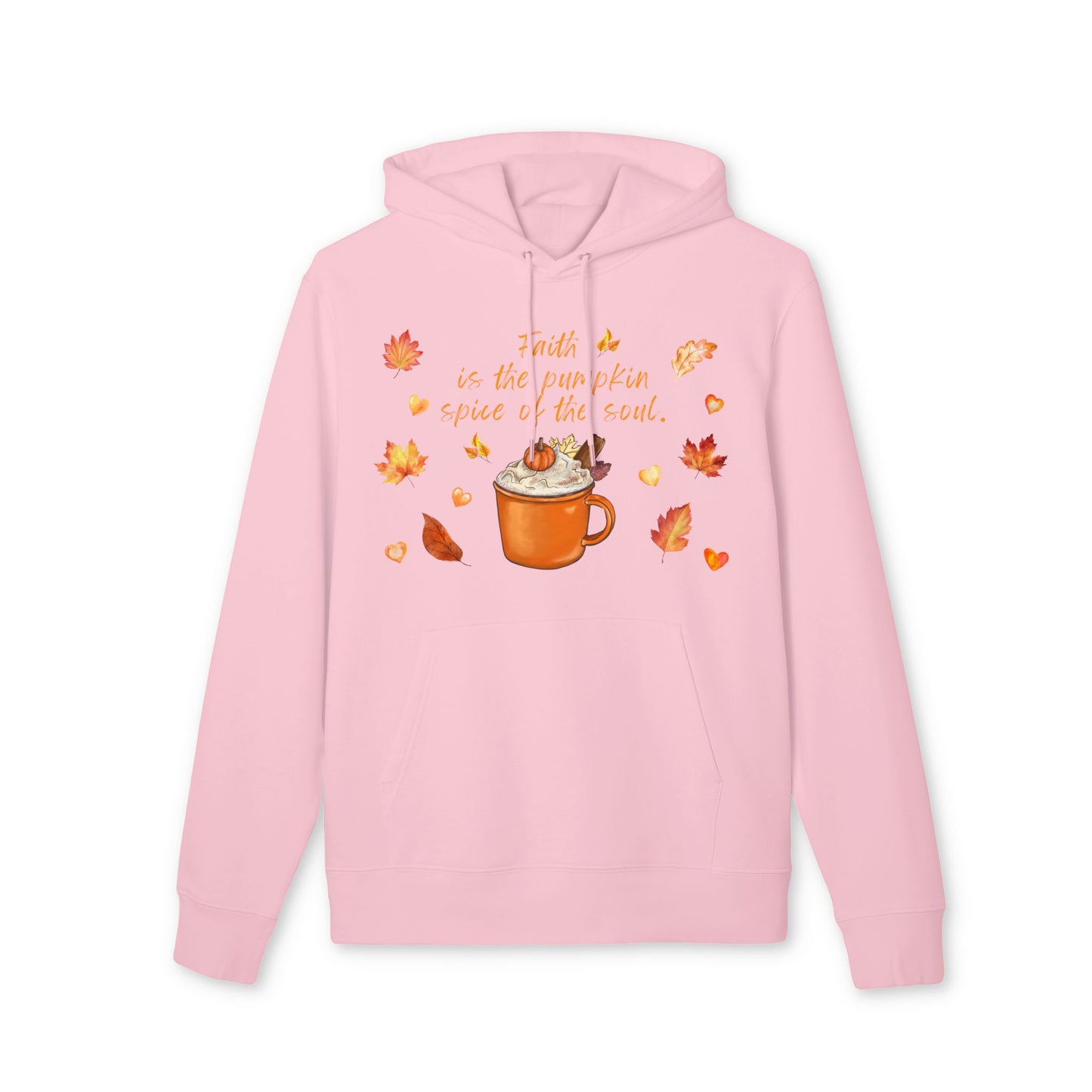 Women's Christian Pumpkin Spice Hoodie, Cozy Seasonal Hoodie, Perfect for Autumn, Cute Gift for Coffee Lovers