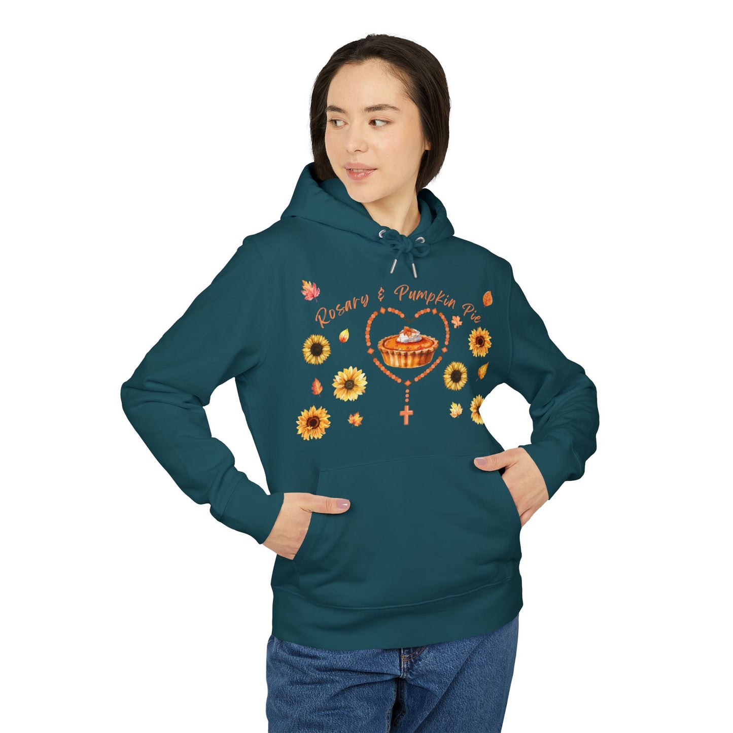 Women's Fall Rosary & Pumpkin Pie Hoodie
