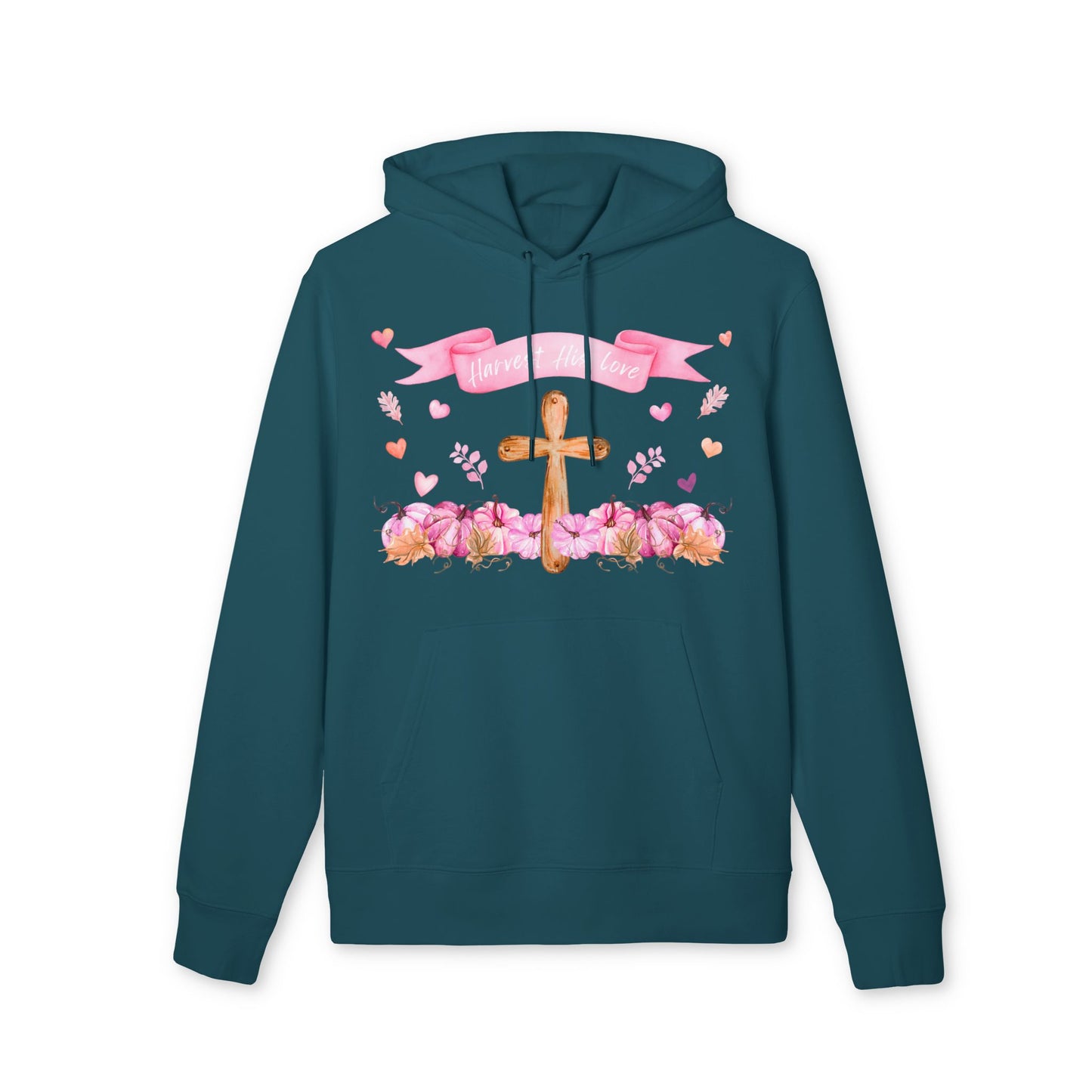 Women's Christian Fall Hoodie - Harvest His Love