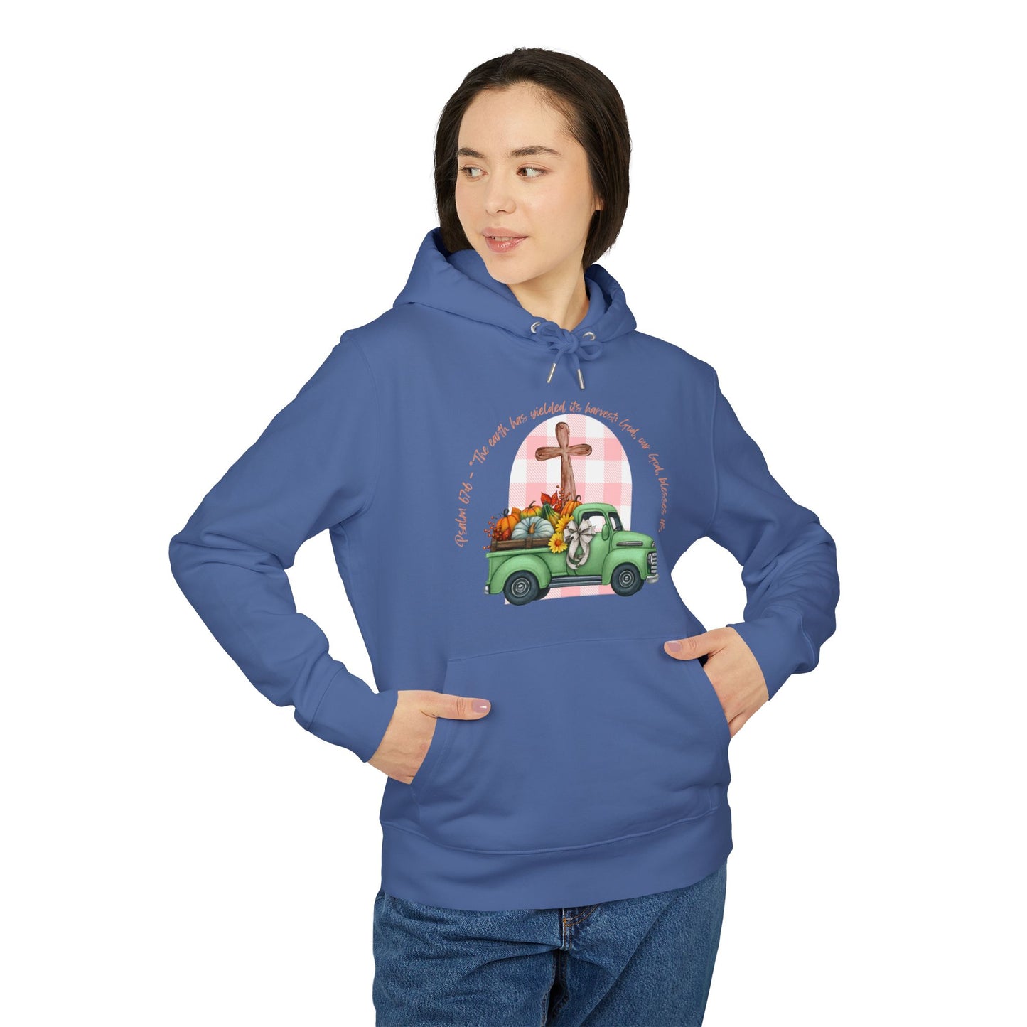 Christian Fall Hoodie - Psalm 67:6 - Women's