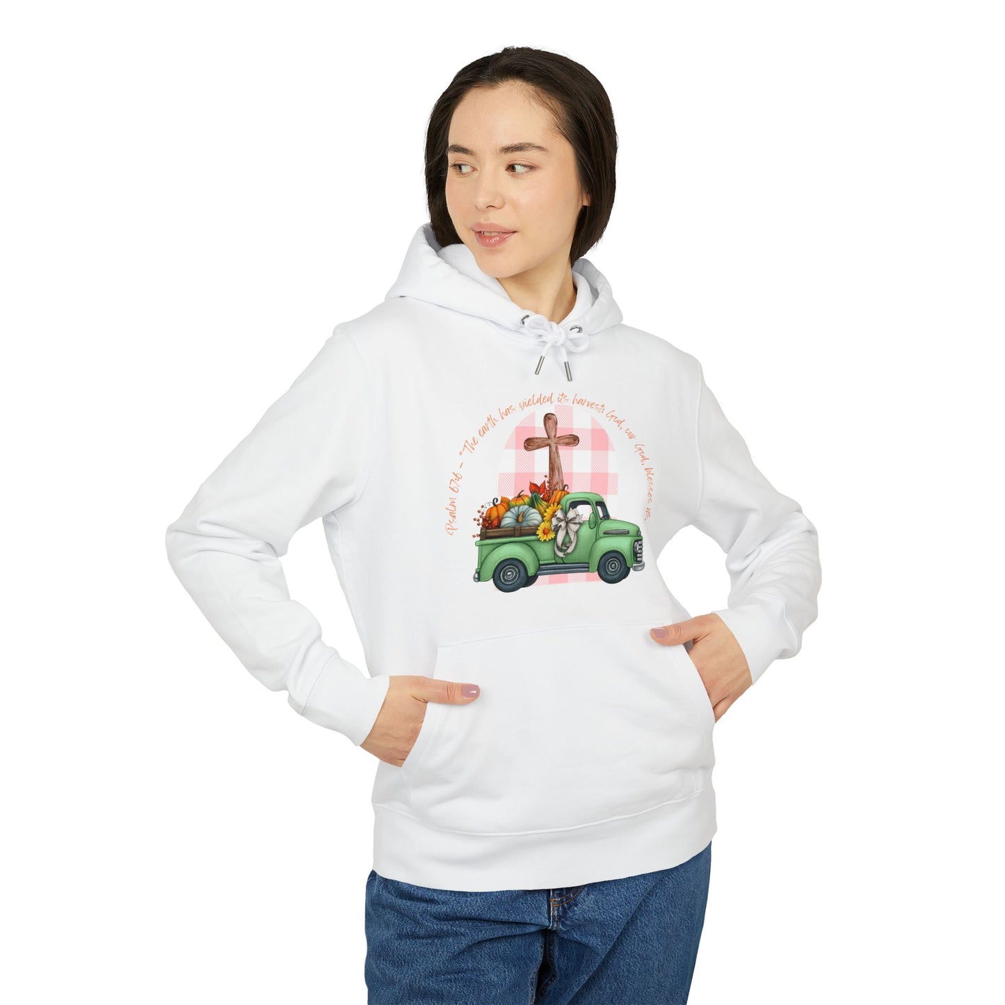 Christian Fall Hoodie - Psalm 67:6 - Women's