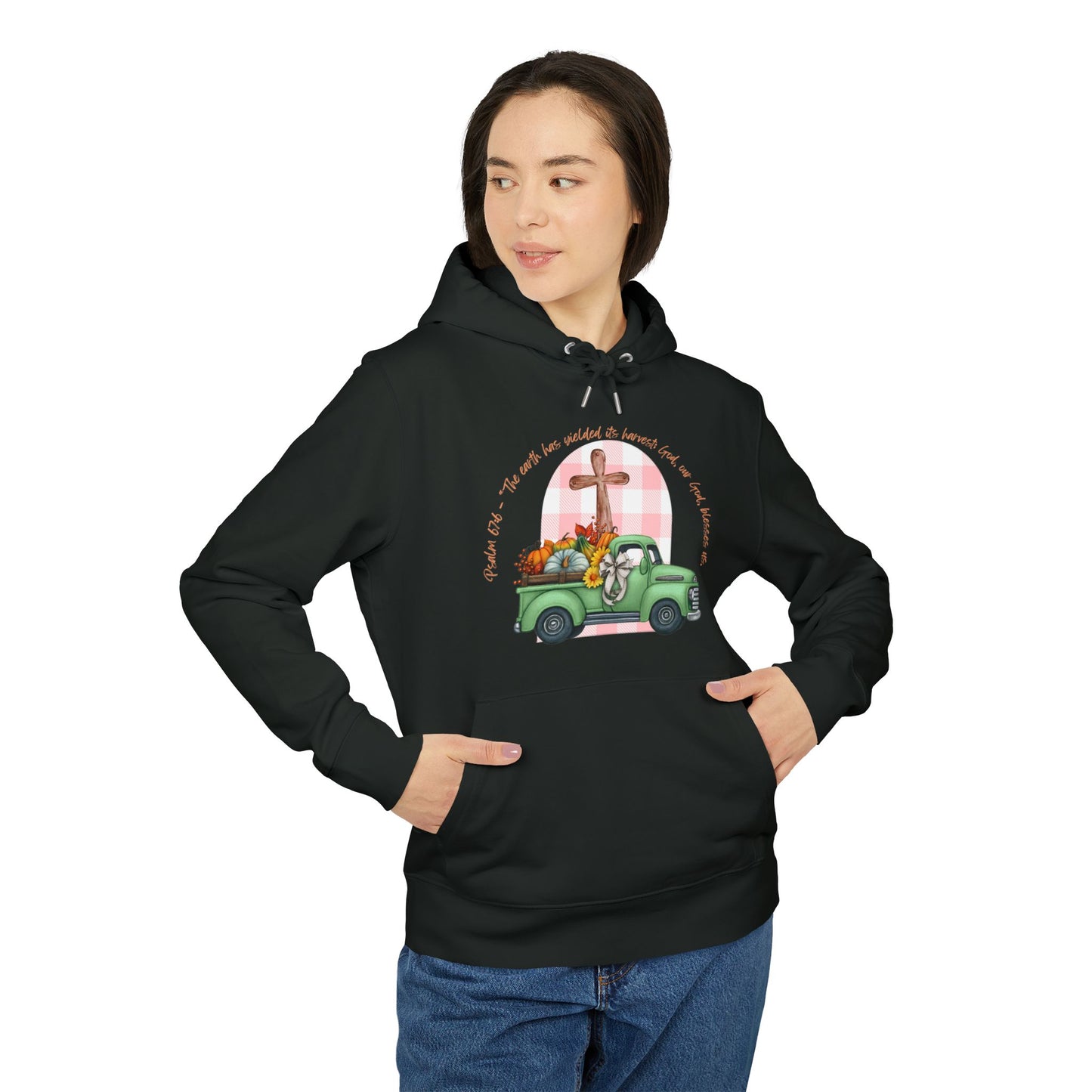 Christian Fall Hoodie - Psalm 67:6 - Women's