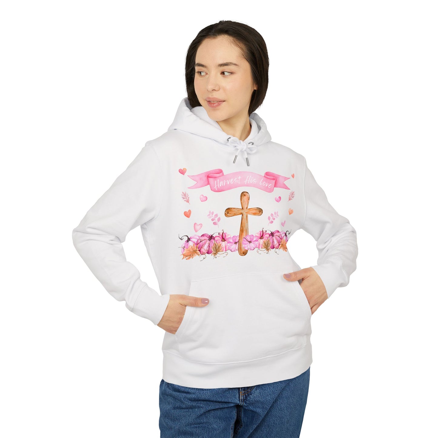 Women's Christian Fall Hoodie - Harvest His Love