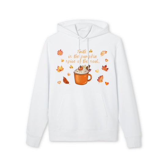 Women's Christian Pumpkin Spice Hoodie, Cozy Seasonal Hoodie, Perfect for Autumn, Cute Gift for Coffee Lovers