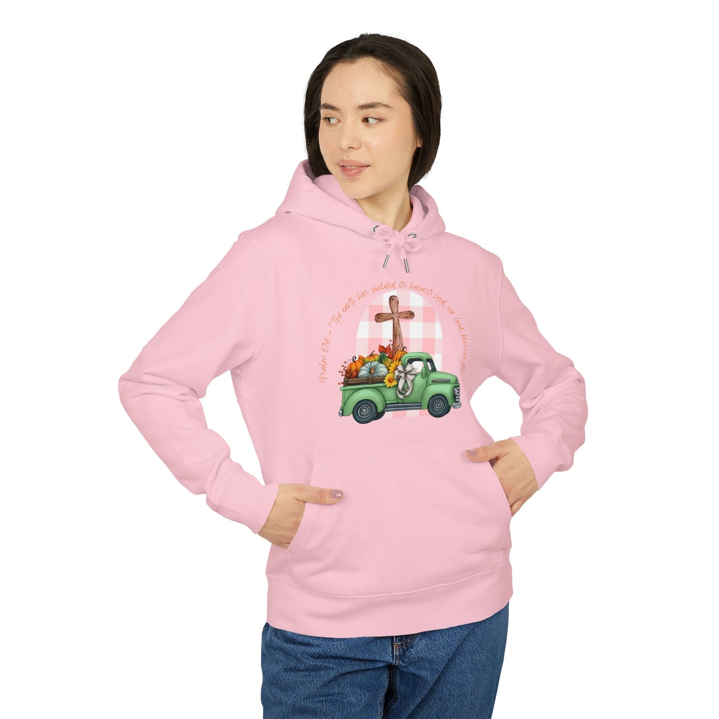 Christian Fall Hoodie - Psalm 67:6 - Women's