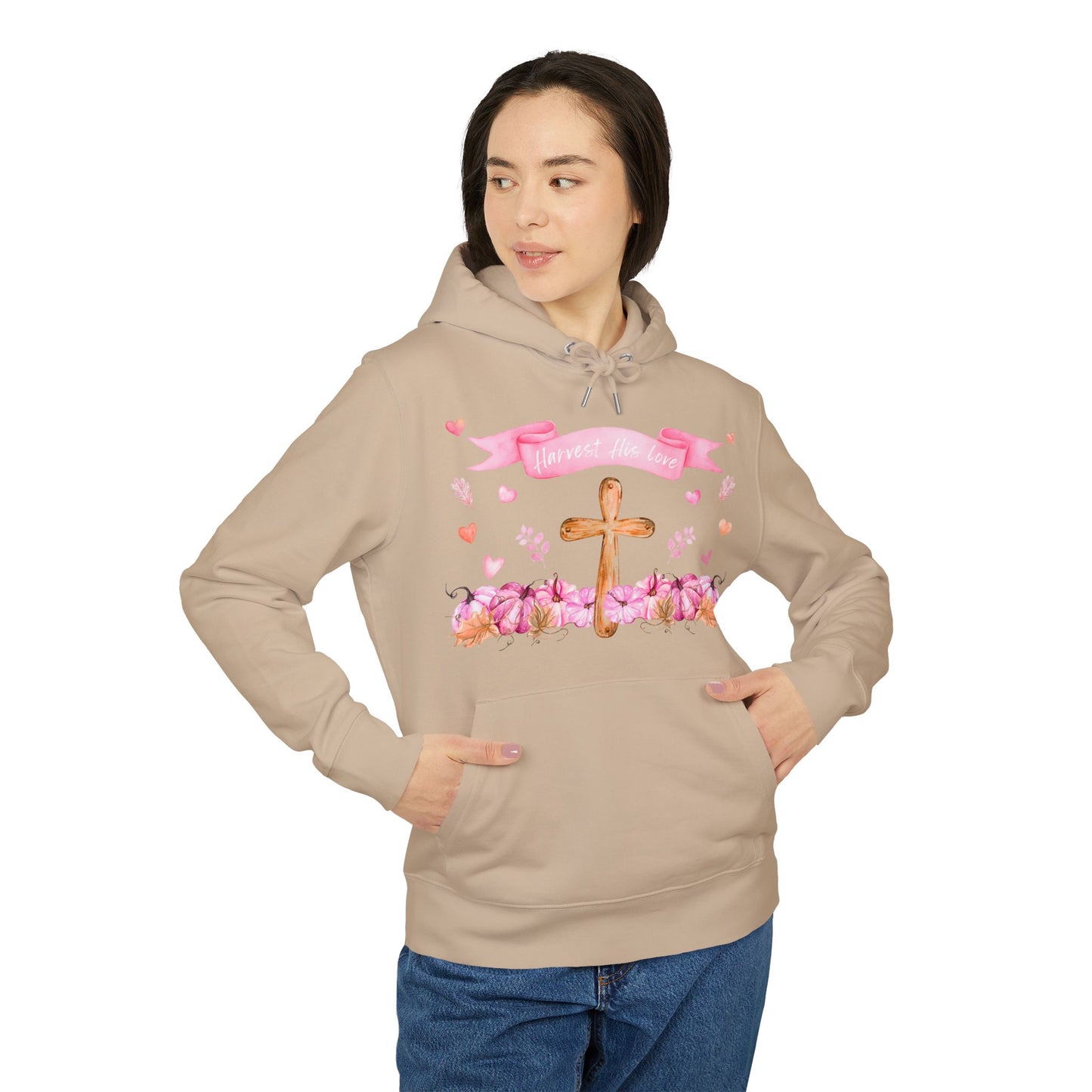 Women's Christian Fall Hoodie - Harvest His Love