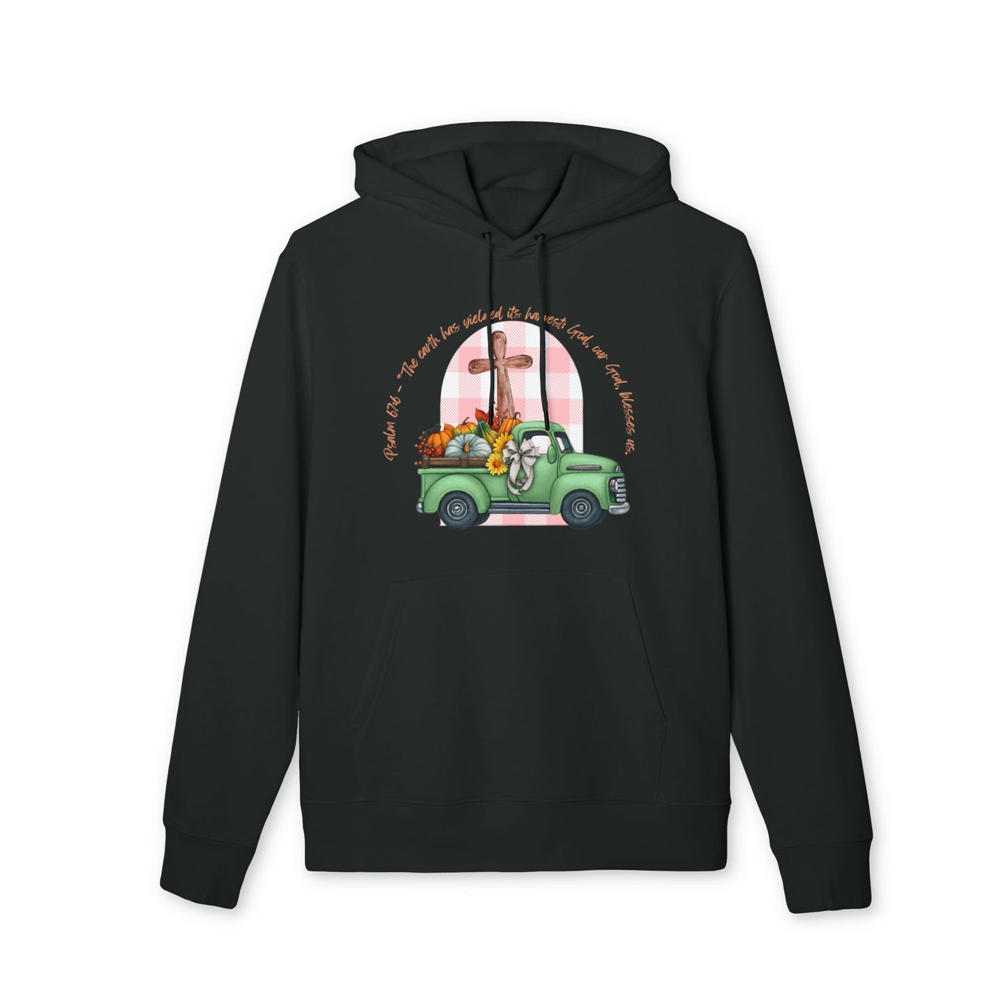 Christian Fall Hoodie - Psalm 67:6 - Women's