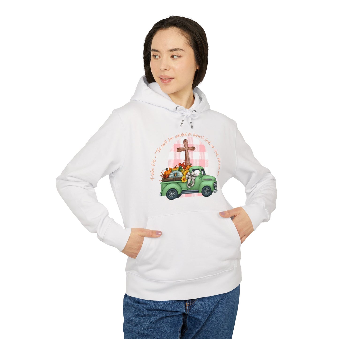 Christian Fall Hoodie - Psalm 67:6 - Women's