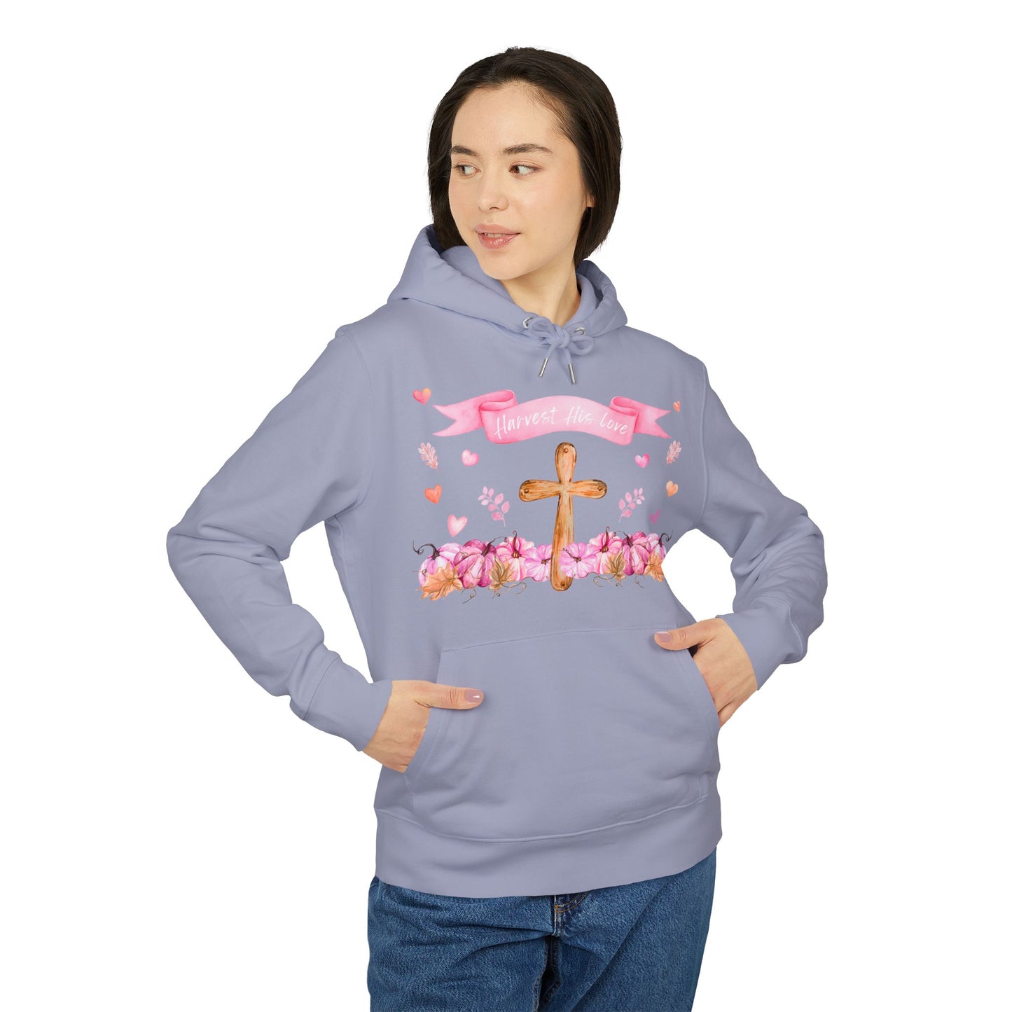 Women's Christian Fall Hoodie - Harvest His Love