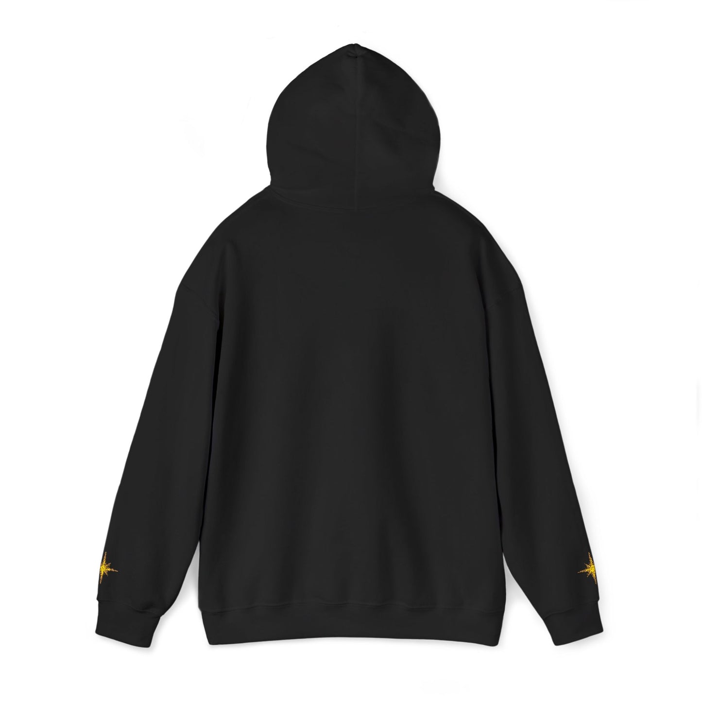 Christian Christmas Hoodie — Lamb in Manger with Star of Bethlehem