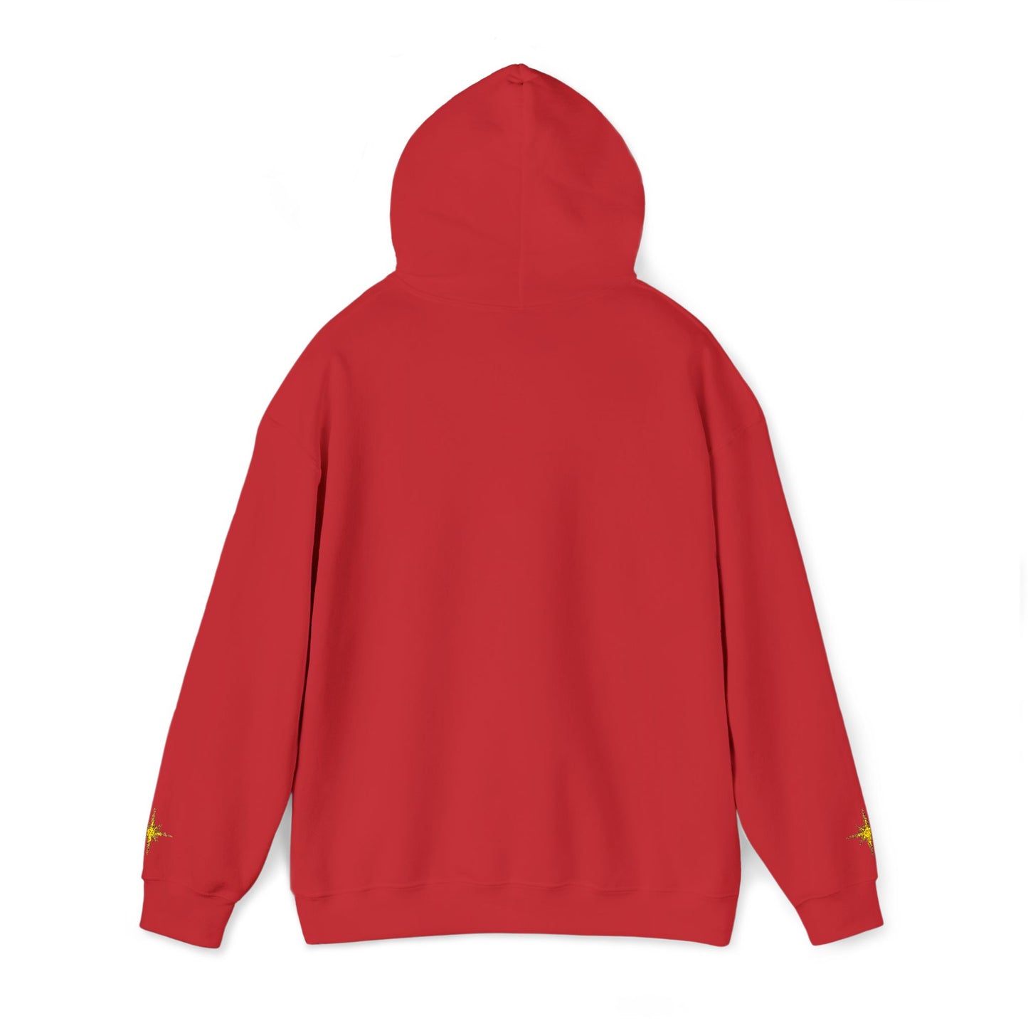 Christian Christmas Hoodie — Lamb in Manger with Star of Bethlehem