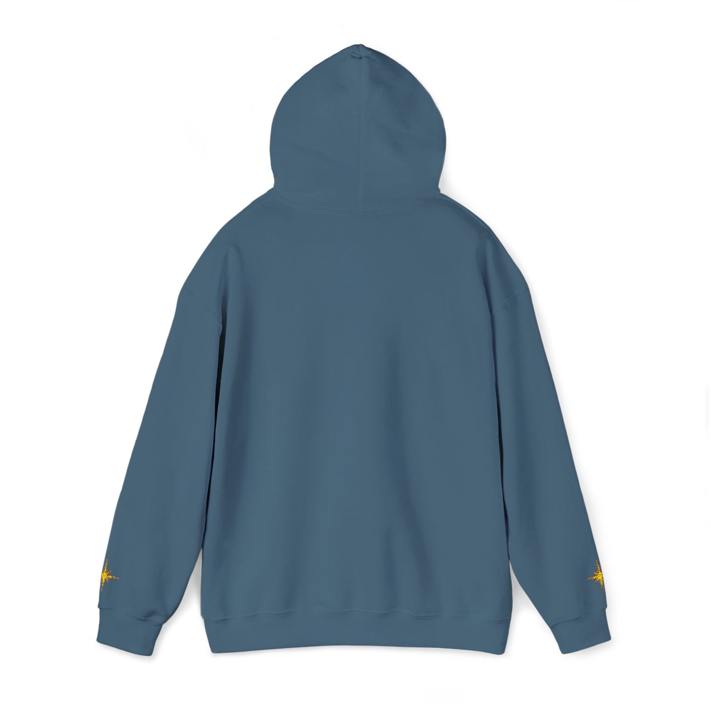 Christian Christmas Hoodie — Lamb in Manger with Star of Bethlehem